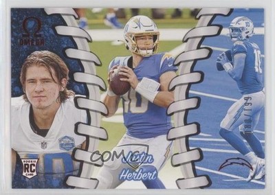 2020 Panini Chronicles Omega Red 80/199 Justin Herbert #O-3 Rookie RC e9p