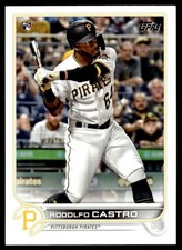 2022 Topps Rodolfo Castro Rookie Pittsburgh Pirates #85