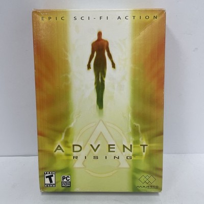 ADVENT RISING EPIC SCI-FI ACTION PC COMPUTER DVD-ROM ITALIANO ORIGINALE COMPLETO
