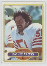 1980 Topps Randy Cross #123 0z0n