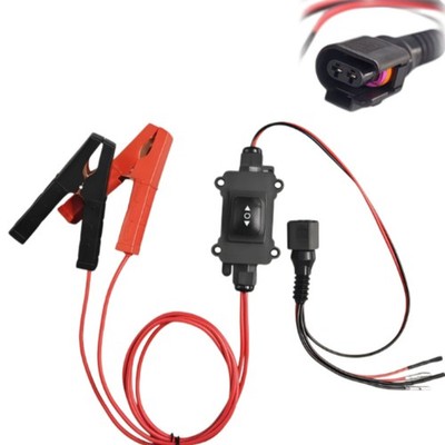 Car Electronic Battery Clamp Test Tool One-Key Brake Pad Reset No Computer