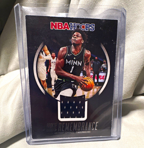 Panini 2023-24 NBA Hoops Anthony Edwards Rookie Remembrance RR-ANT MEM Patch