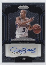 2024-25 Panini Prizm Penmanship Dana Barros #PNM-DBP Auto 1b8m