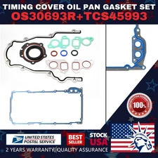 High seal For Hummer Chevrolet GMC Timing Cover Gasket Set & Oil Pan Gasket Set