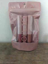 DOLL 10 Nude Lip Wardrobe Duo Lip gloss Lipstick TEASE TEMPT FLAUNT FULL SIZE 