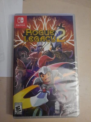 Rogue Legacy 2 Nintendo Switch Switch 2 Limited Run #240 LRG Brand New Sealed - Photo 1/2