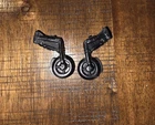 Vintage GI Joe Firebat Left and  Right Landing Gear  Terror Drome Jet 80s