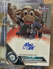 2016 Topps Opening Day - Mascot Autographs Seattle Mariners #MA-MM (AU)