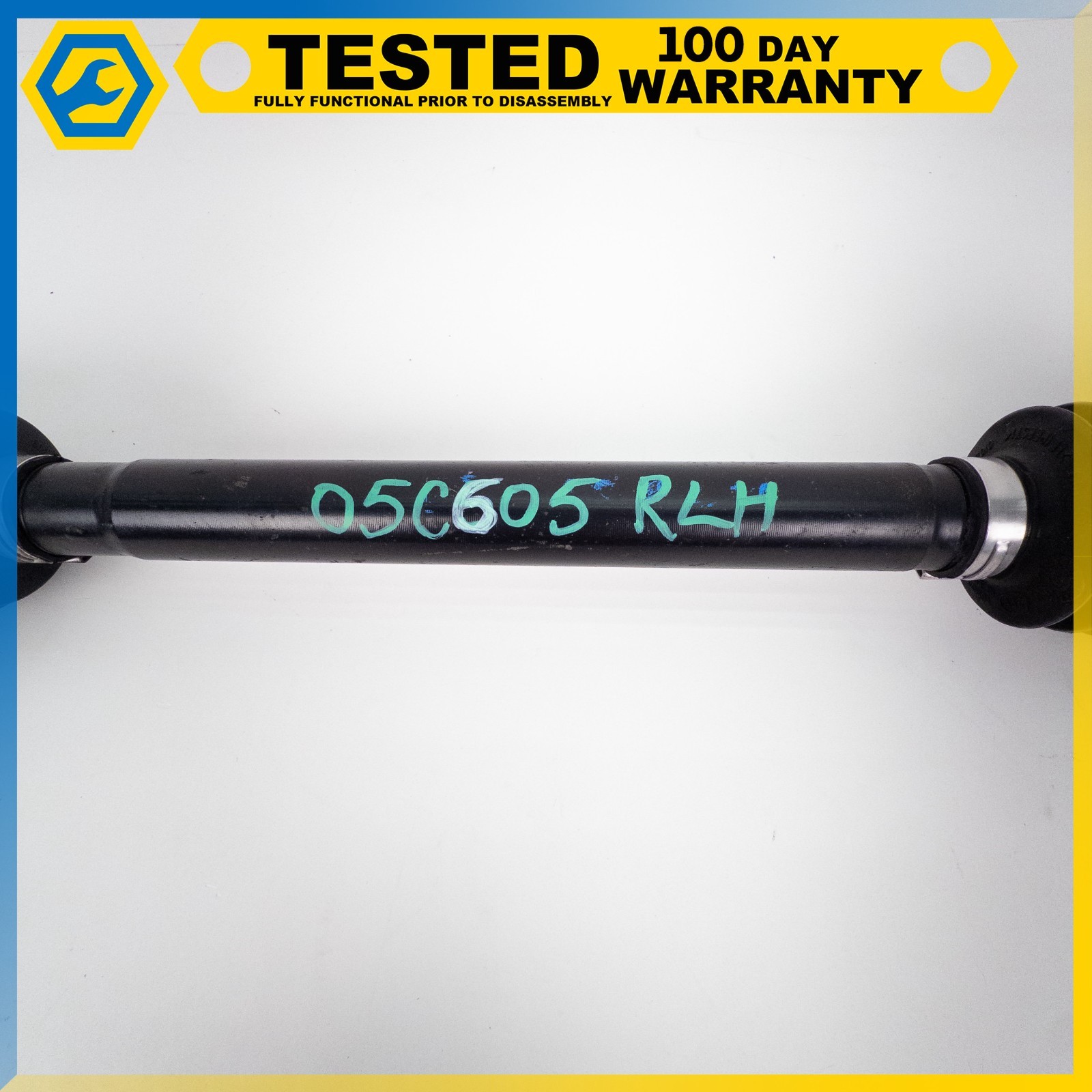 05-13 CHEVROLET CORVETTE C6 XLR REAR LEFT AXLE HALF SHAFT UNIVERSAL JOINT OEM