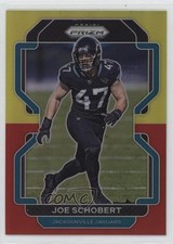2021 Panini Prizm Red & Yellow Prizm 32/39 Joe Schobert #17 u0u