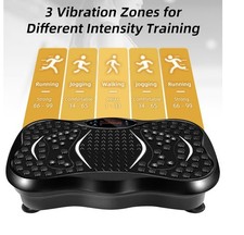 Evoland Vibration Power Plate Model NO-JF-CFM20, VGC Black