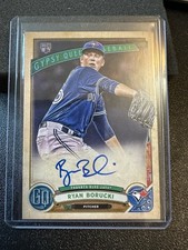 2019 Topps Gypsy Queen Ryan Borucki (Blue Jays) Rookie Auto Card No. GOA-RC