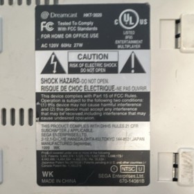 SEGA Dreamcast Console Bundle w/ Controllers VMU Games Sonic Crazy Taxi THPS2