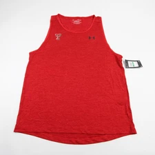 Texas Tech Red Raiders Under Armour Sleeveless Shirt Men's Red/Heather New