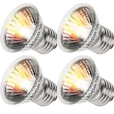 Turtle Heat Bulb 75W UVA Bulbs, Fit E26 Reptile Lamp, Light Turtle Heat Lamp ...