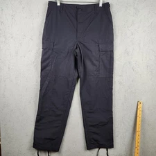 Propper Pants Mens Blue BDU Tactical Cargo Ripstop Military Double Knee Utility
