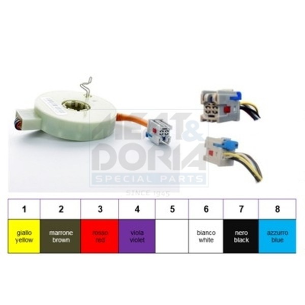 Meat & Doria Lenkwinkelsensor 93056 FüR Fiat 500 Punto Ford S07 Corsa Abarth X01-image