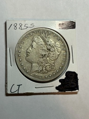1885-S $1 Morgan Silver Dollar VF/XF Tough Date