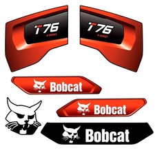 Fits T76 Bobcat Skid Steer Replacement Decals