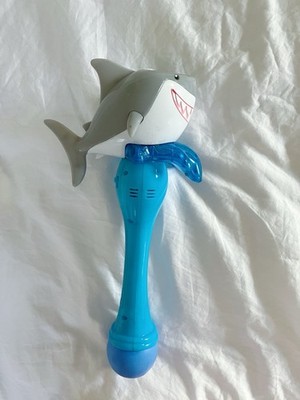 Shark Handheld Toy Blue Gray White