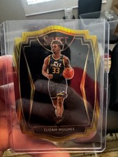 Panini Select Prizm Elijah Hughes Premier Level Rookie /10 #168 Utah Jazz