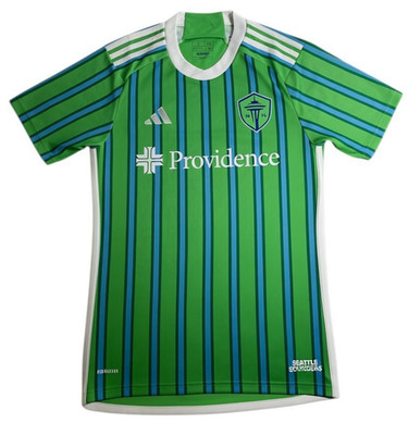 Adidas Seattle Sounders FC Jersey Men's Small Green MLS Providence