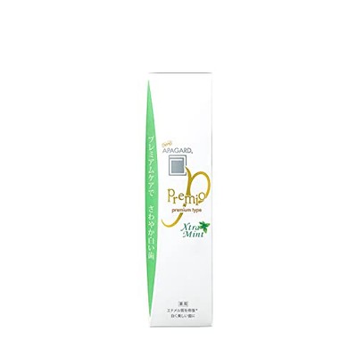 APAGARD Premio Extra Mint 53g Whitening Toothpaste Premium Type Made in Japan