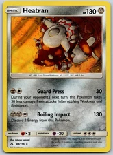 Heatran Holo Rare SM - Ultra Prism 88/156 NM