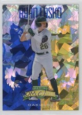 2024 Panini Crusade Crusade Blue Cracked Ice Prizm Ryan Lasko #75 b4d