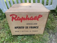 Original Vintage ST. RAPHAEL Box APERITIF France Julius Wile & Sons Bar Display