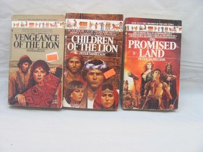 Peter Danielson lot of 3 CHILDREN OF THE LION books