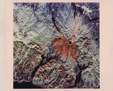 STS-59 Mount Pinatubo Philippines Radar RARE 1994 - Original NASA Photo