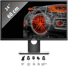 Dell P2417H 24"  Full HD 60Hz 6ms HDMI DisplayPort Grade B Scratched panel