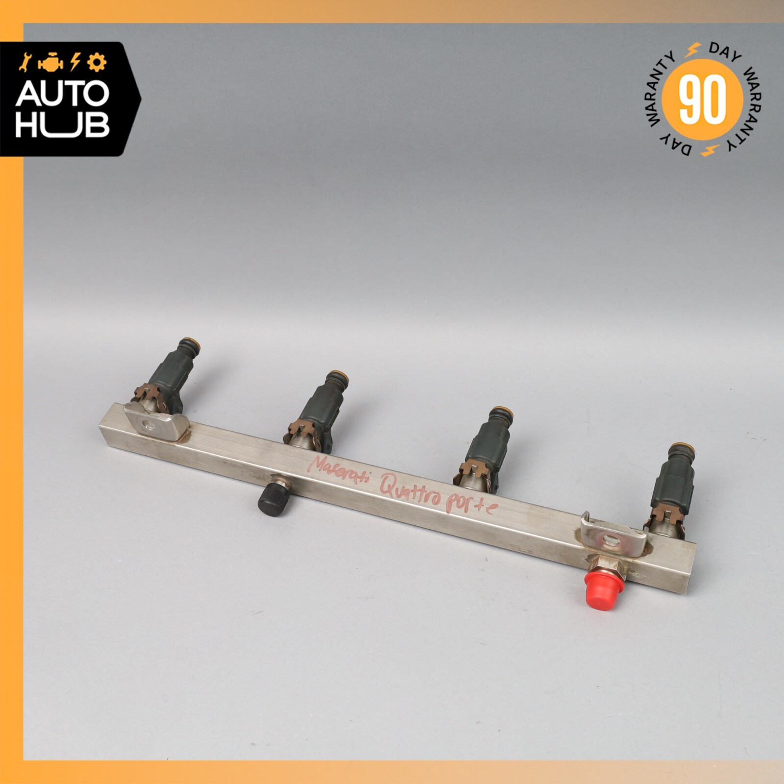 Maserati Quattroporte M139 Fuel Injection Rail Line w/ Injectors Right Side OEM