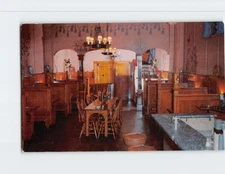 Postcard Interior Fernald-Hackett's Restaurant Rochester NH USA