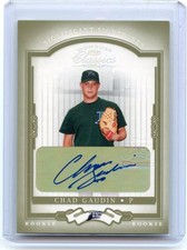 2004 DONRUSS CLASSICS #191 CHAD GAUDIN AUTOGRAPH RC #54/100, TORONTO BLUE JAYS