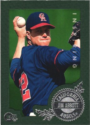 1996 E-Motion XL #21 Jim Abbott California Angels