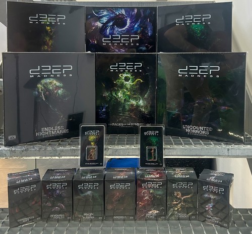 ⭐⭐⭐ Deep Madness Kickstarter Big Pledge Expansions ⭐⭐⭐