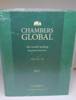 Chambers Global The World's Leading Business Lawyers Brand New (LD)