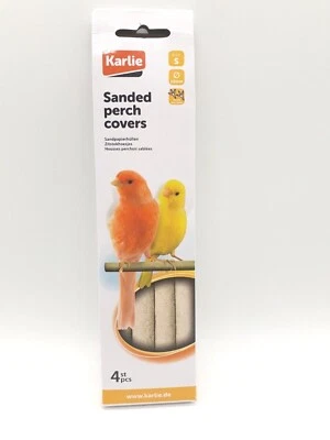 NOBBY, DUVO Sandpapierhüllen Sandstangen Sandpapierhülsen Vogelsand Ø10 oder 12mm 4 Stück