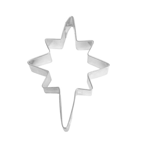 Roller Skates Cookie Cutter - 4 Inch Easy Push Design Baking Cutter