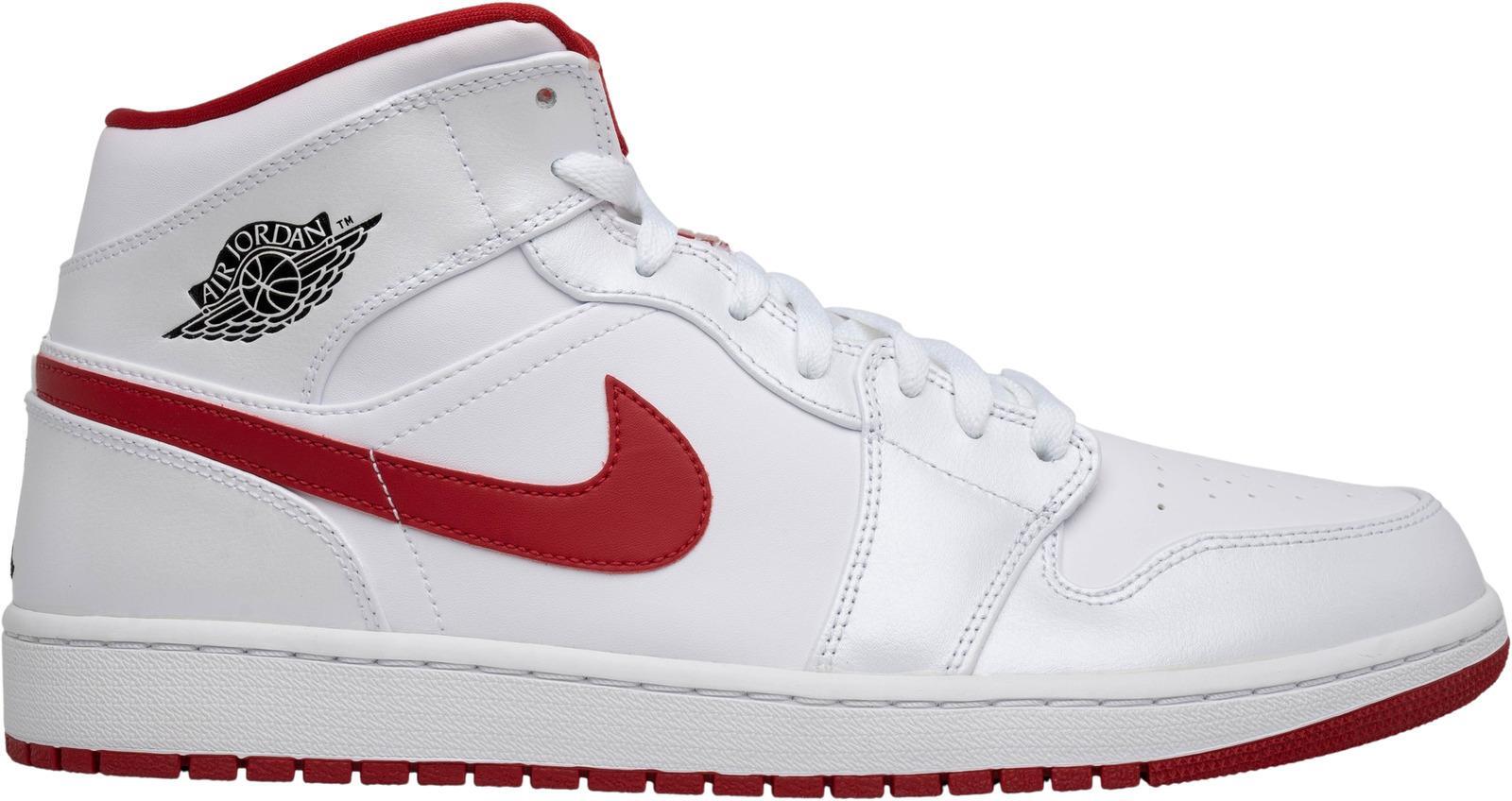 Jordan Mid White Gym Red for Sale Authenticity Guaranteed