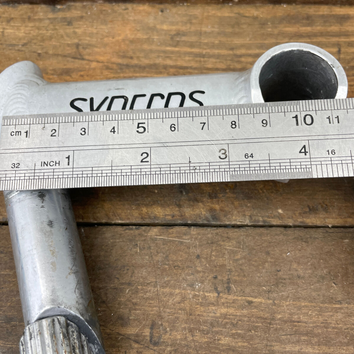 ビンテージパーツ SYNCROS HAMMER CYCLE GRASS(original)(valuable)(end of production) 1993 vintage rare rare Vintage Syncros Road Stem PARTS 120mm 1 in Threaded Quill