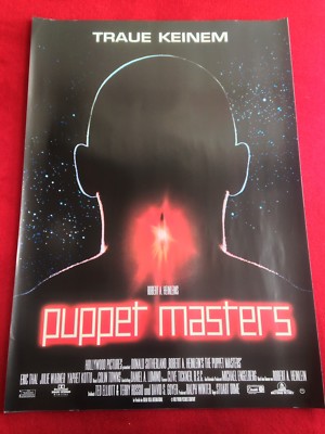 Puppet Masters Kinoplakat Poster A1, Robert A. Heinlein, Yaphet Kotto