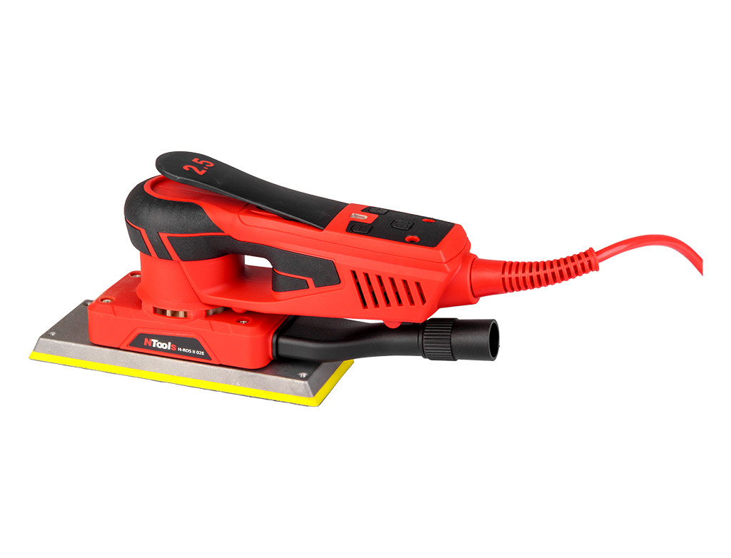 Ponceuse électrique rectangulaire NTools H-ROS II 02E sans poussière pour mastic