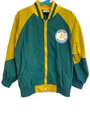 Vintage Oakland Athletics Windbreaker Jacket Youth Size 7 Baseball Collectible