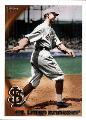 A1524- 2010 Topps Update #US200B St Louis Browns Var Sp Kurz Aufdruck Nm-Mt