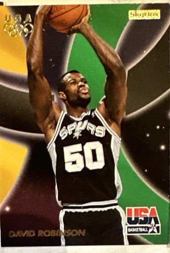 Reggie Miller Shaquille O'Neal David Robinson Anfernee Hardaway 1996 Skybox USA - Picture 5 of 7