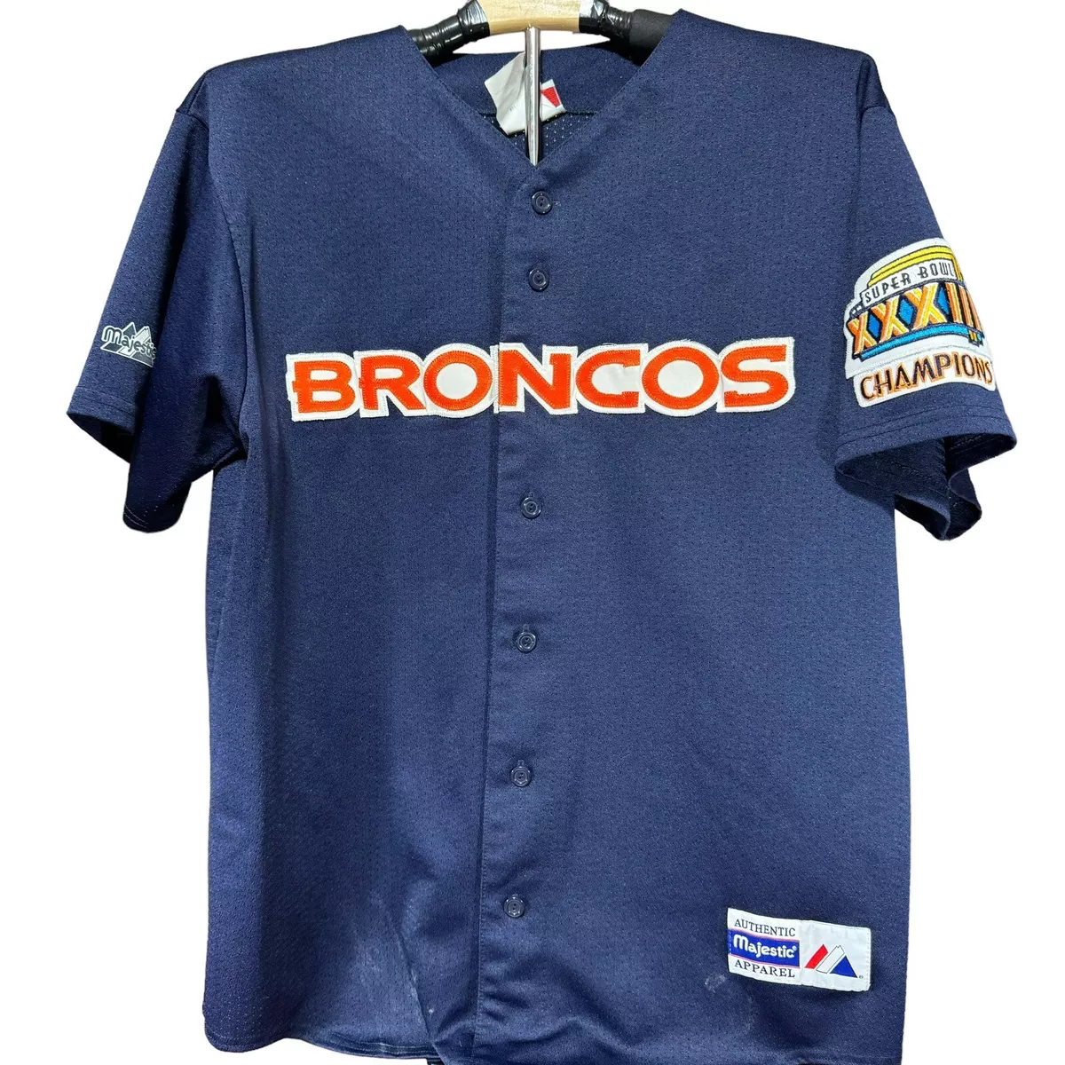 Denver broncos store baseball style jersey