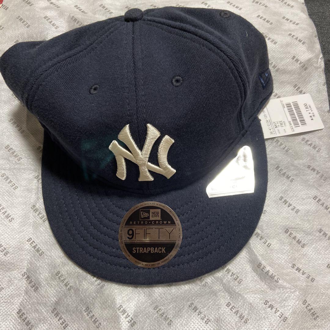 beams×ニューエラ×ループウィラーヤンキースキャップ